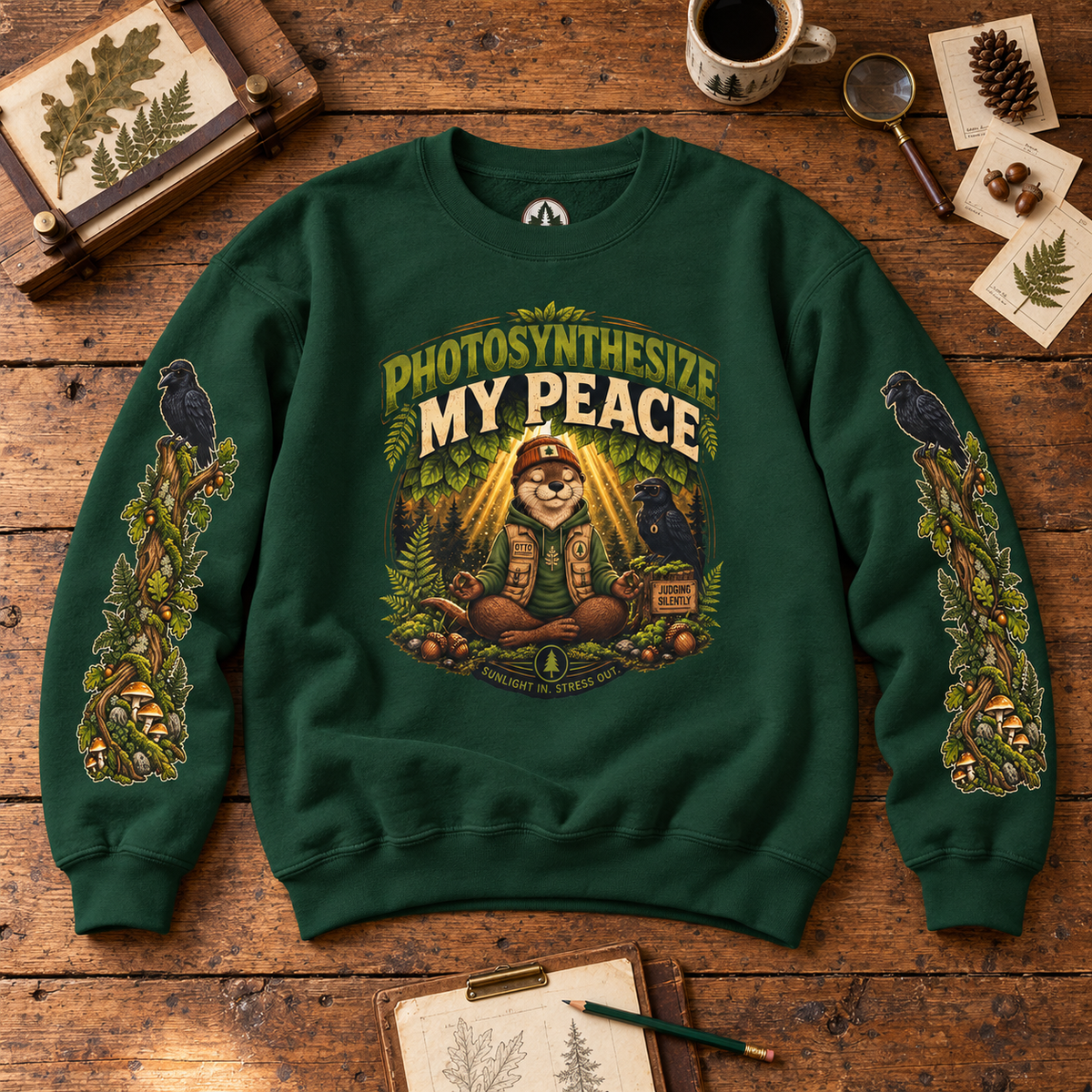 Photosynthesize My Peace Version 3 Sweatshirt