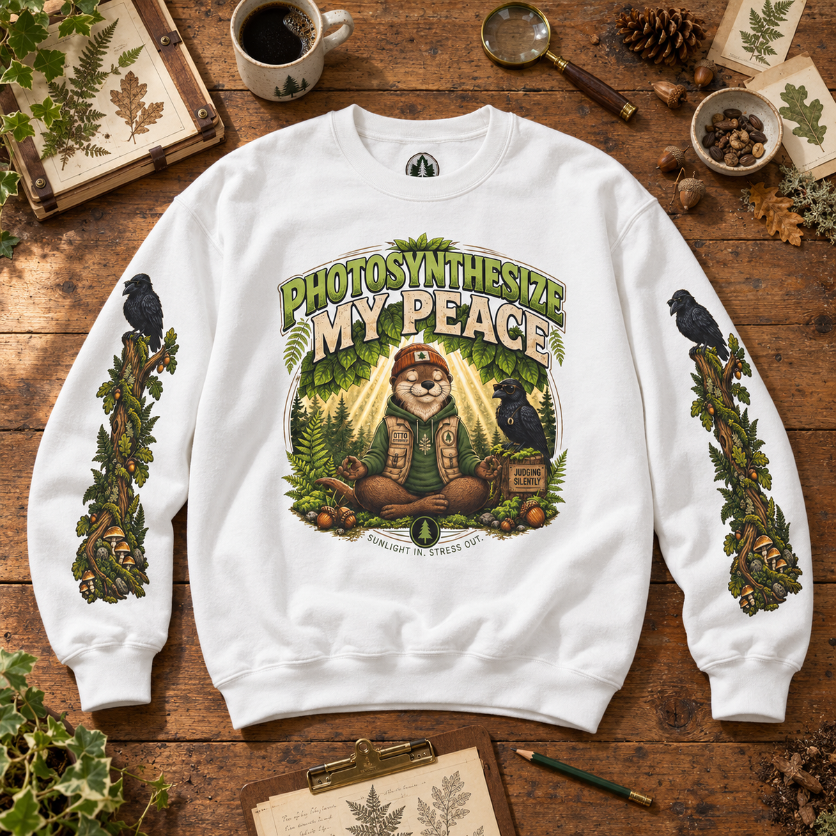Photosynthesize My Peace Version 3 Sweatshirt