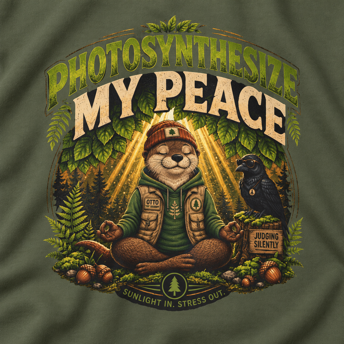 Photosynthesize My Peace Version 3 Sweatshirt