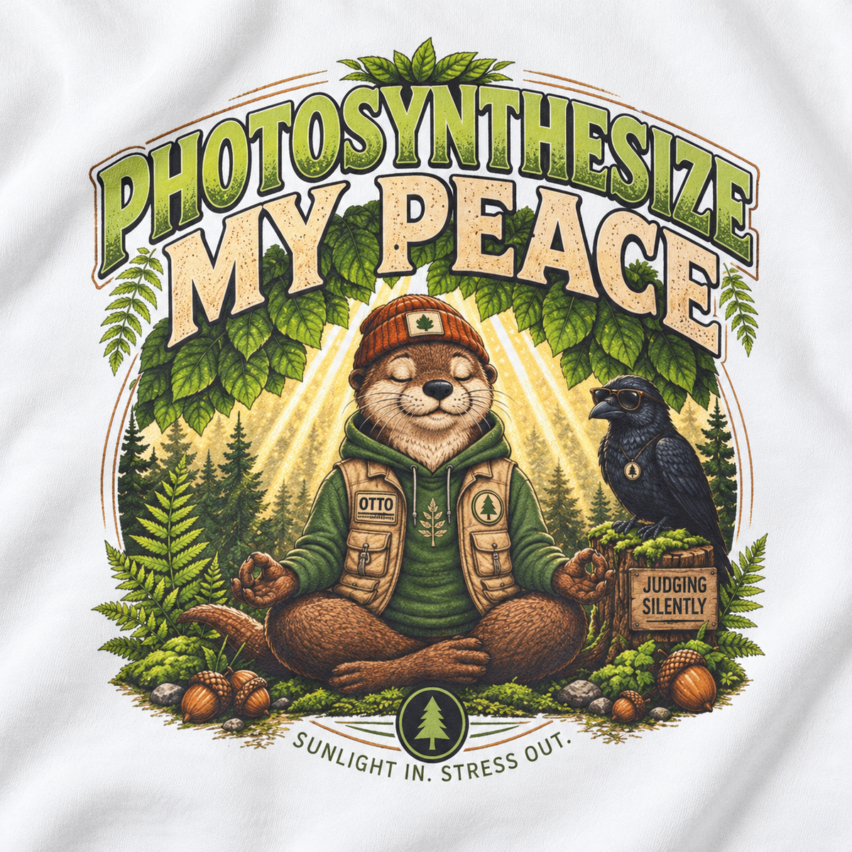Photosynthesize My Peace Version 3 Sweatshirt