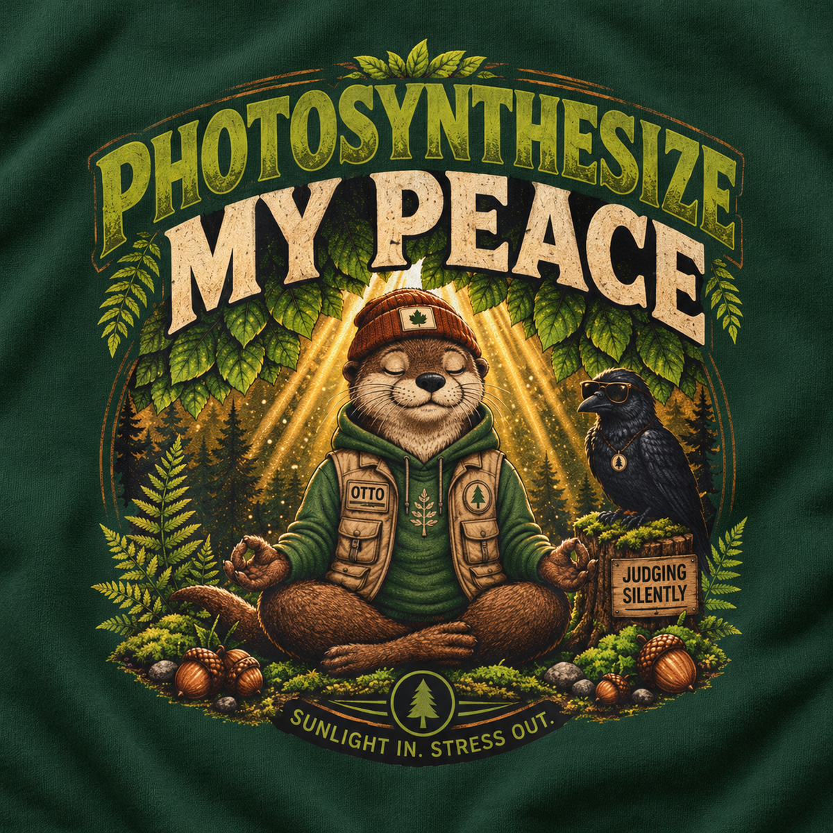 Photosynthesize My Peace Version 3 Sweatshirt