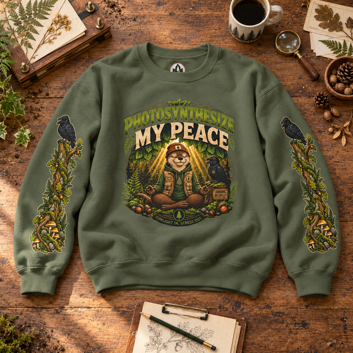 Photosynthesize My Peace Version 3 Sweatshirt