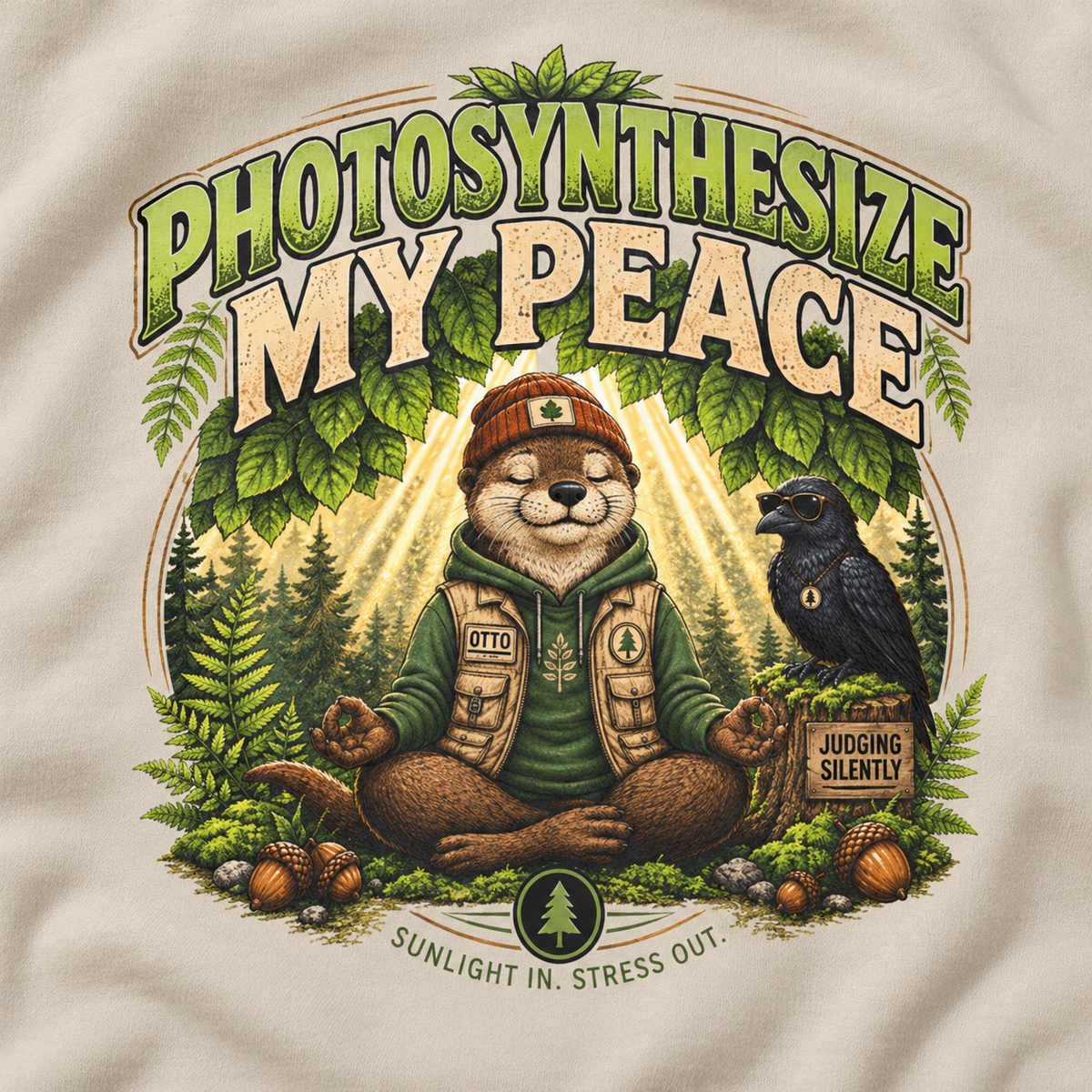 Photosynthesize My Peace Version 3 Sweatshirt