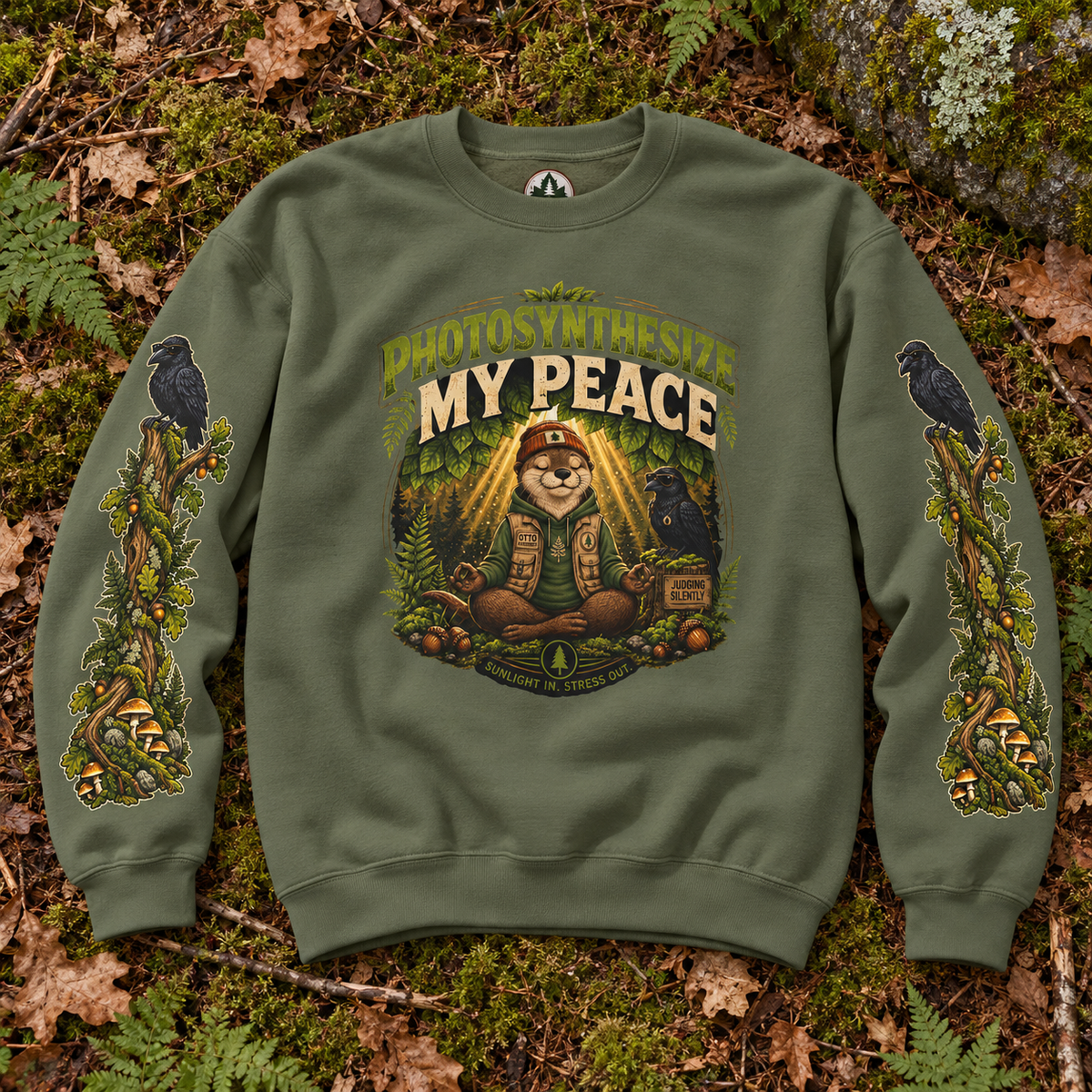 Photosynthesize My Peace Version 3 Sweatshirt