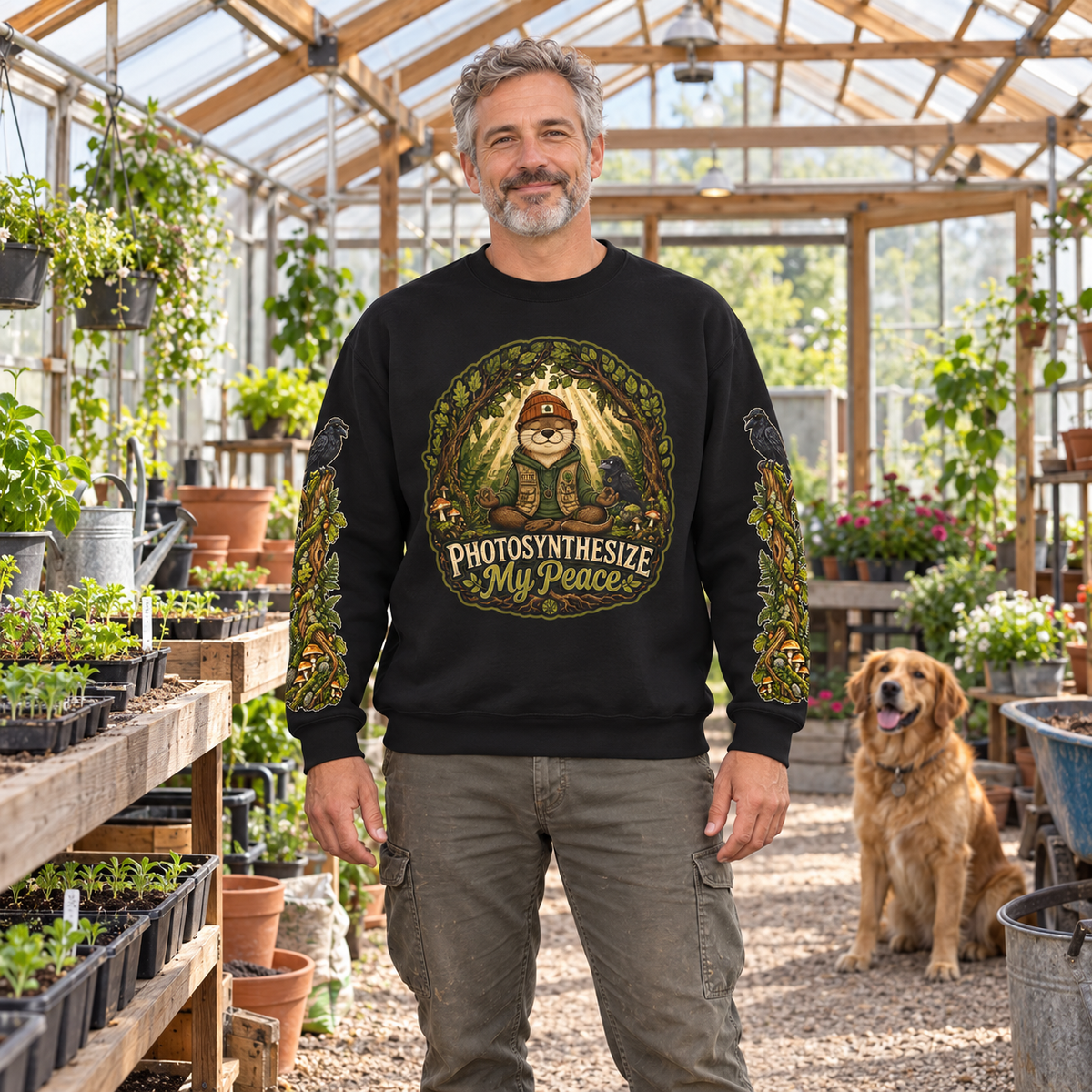 Photosynthesize My Peace Version 4 Sweatshirt