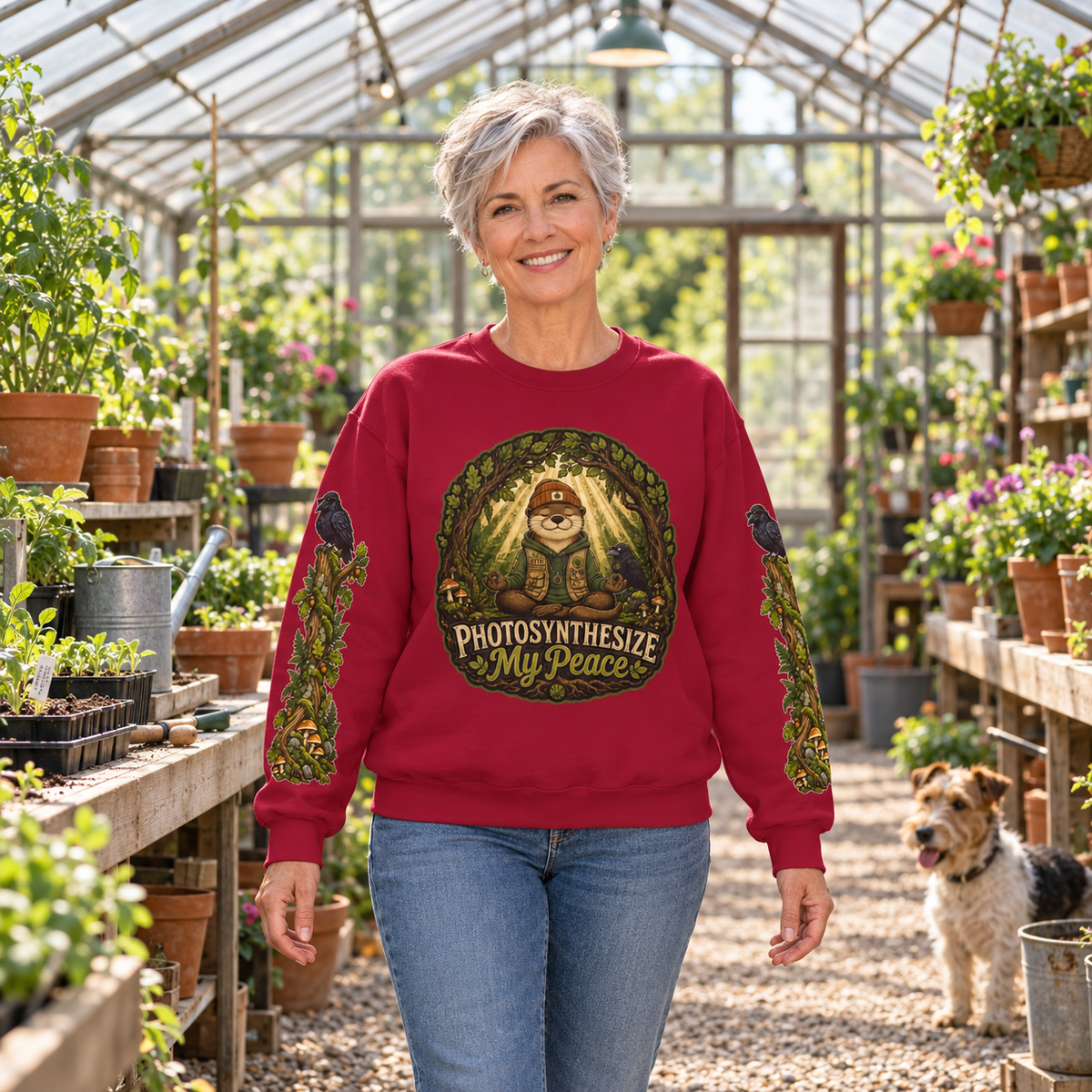 Photosynthesize My Peace Version 4 Sweatshirt