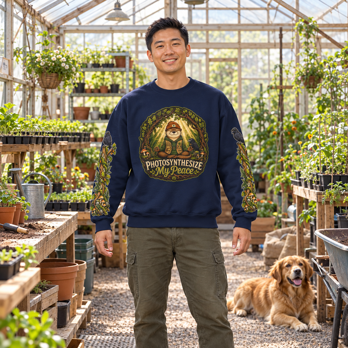 Photosynthesize My Peace Version 4 Sweatshirt