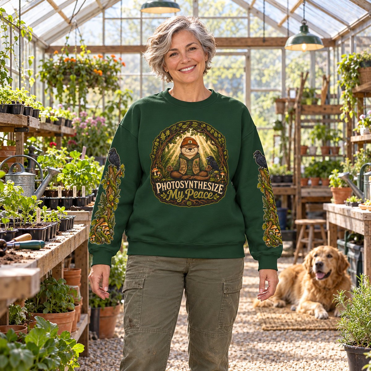 Photosynthesize My Peace Version 4 Sweatshirt