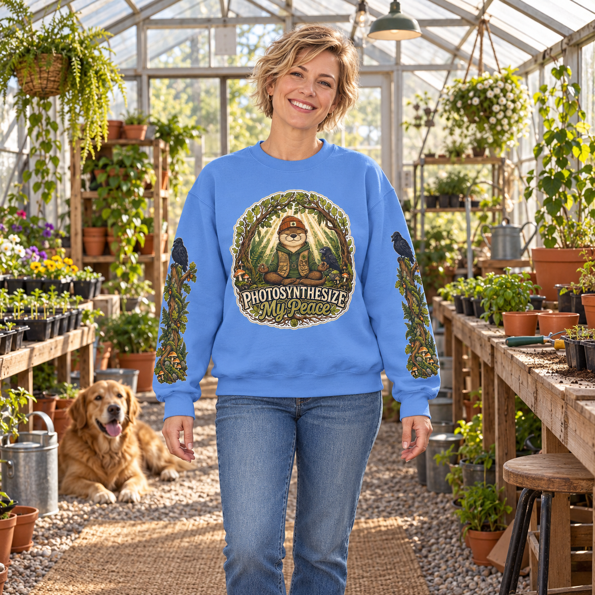 Photosynthesize My Peace Version 4 Sweatshirt