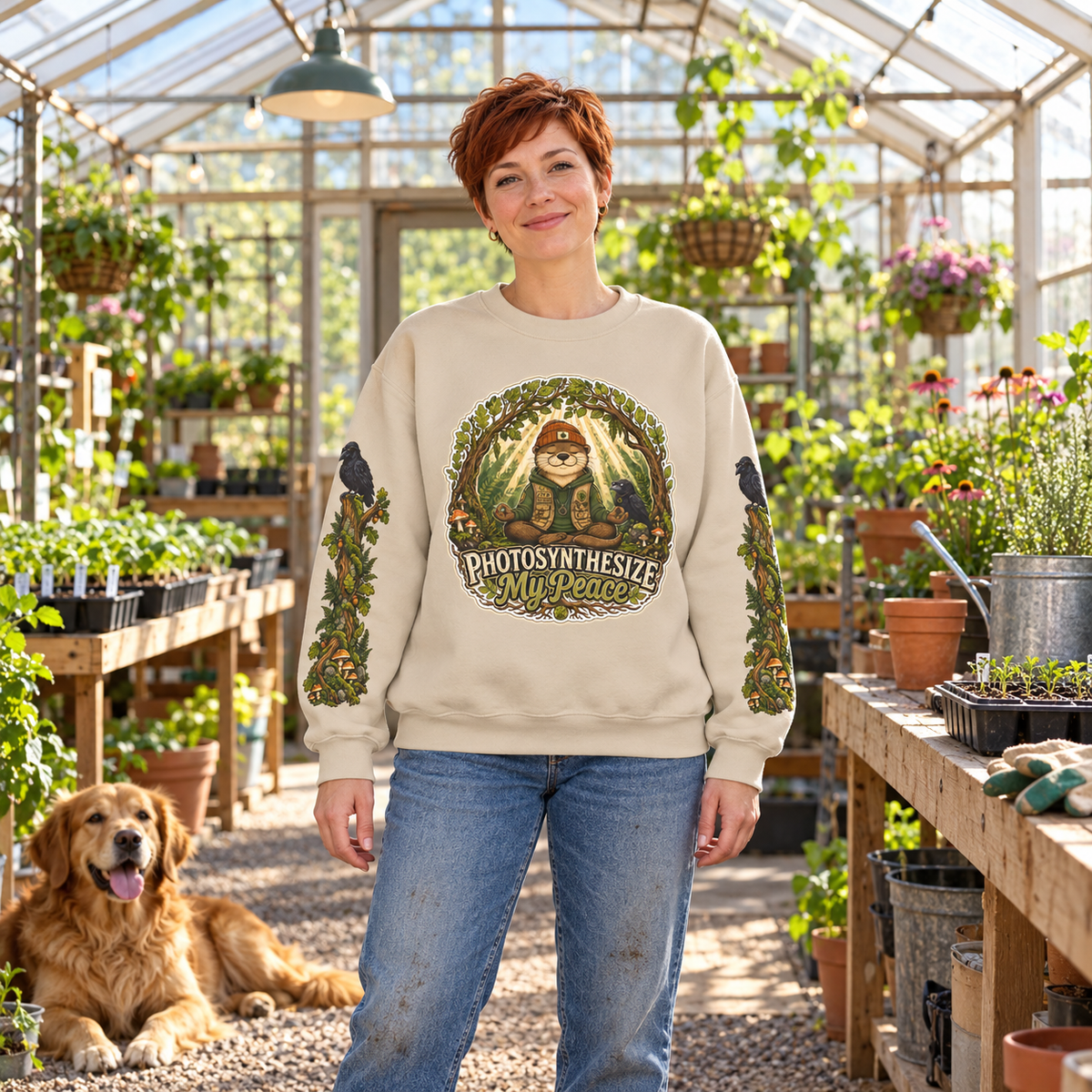 Photosynthesize My Peace Version 4 Sweatshirt