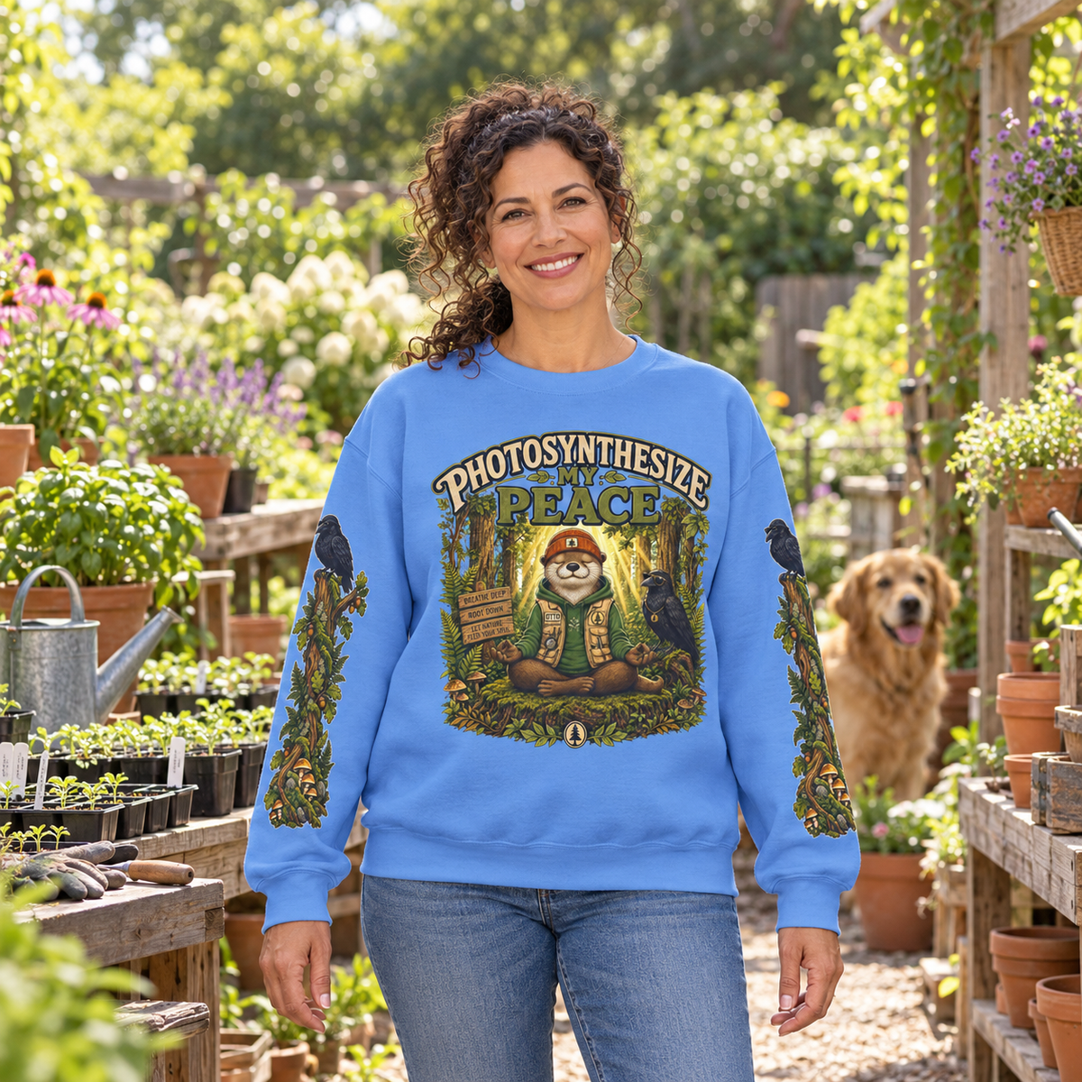 Photosynthesize My Peace Version 5 Sweatshirt