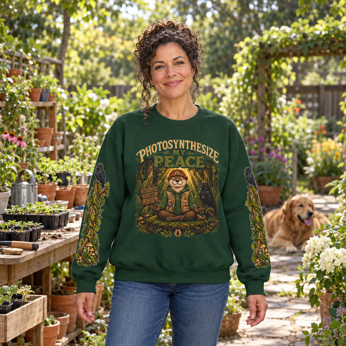 Photosynthesize My Peace Version 5 Sweatshirt