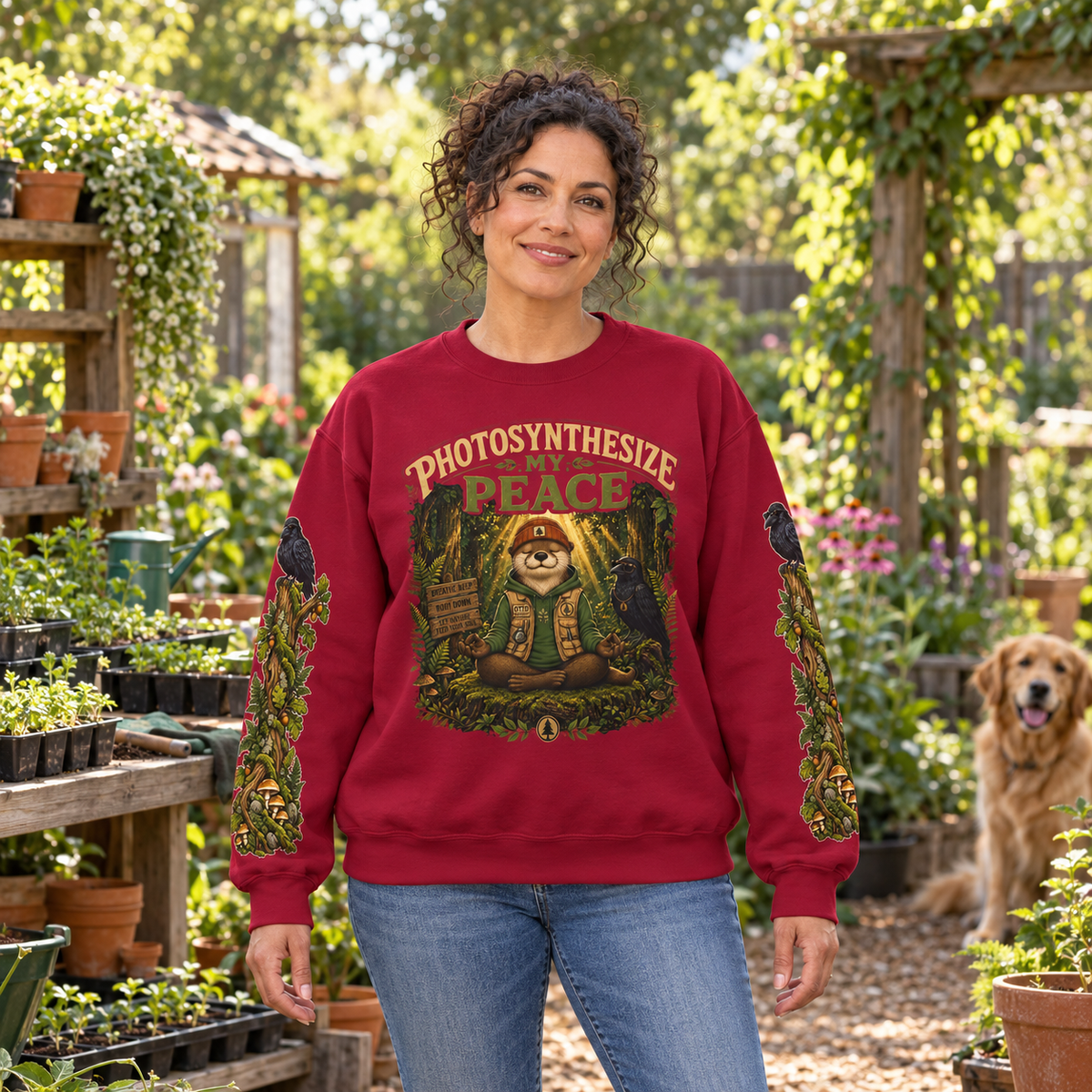 Photosynthesize My Peace Version 5 Sweatshirt