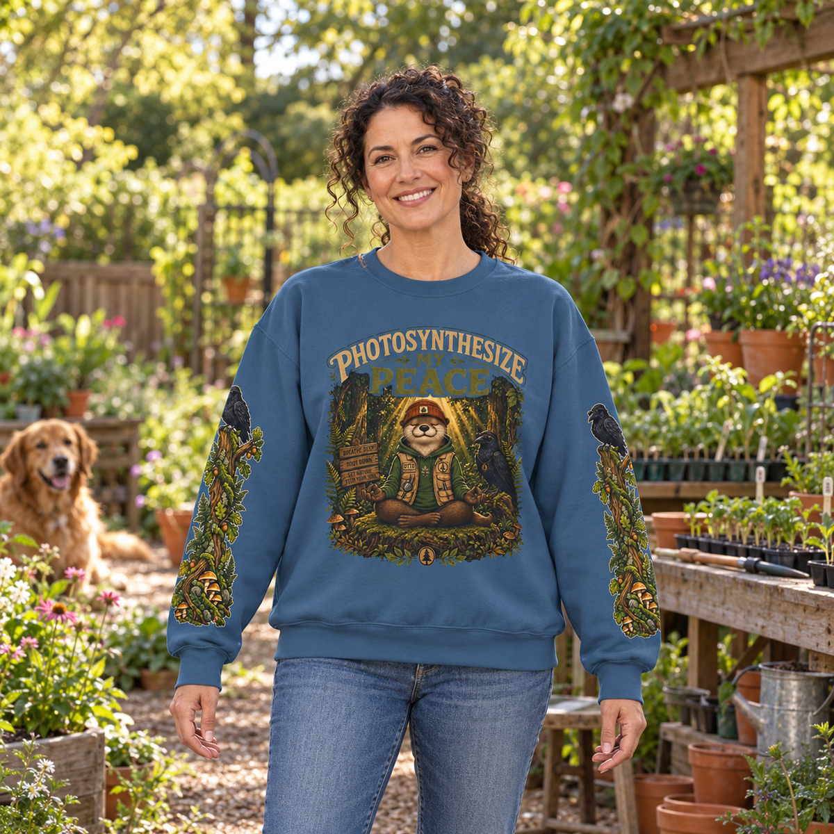 Photosynthesize My Peace Version 5 Sweatshirt