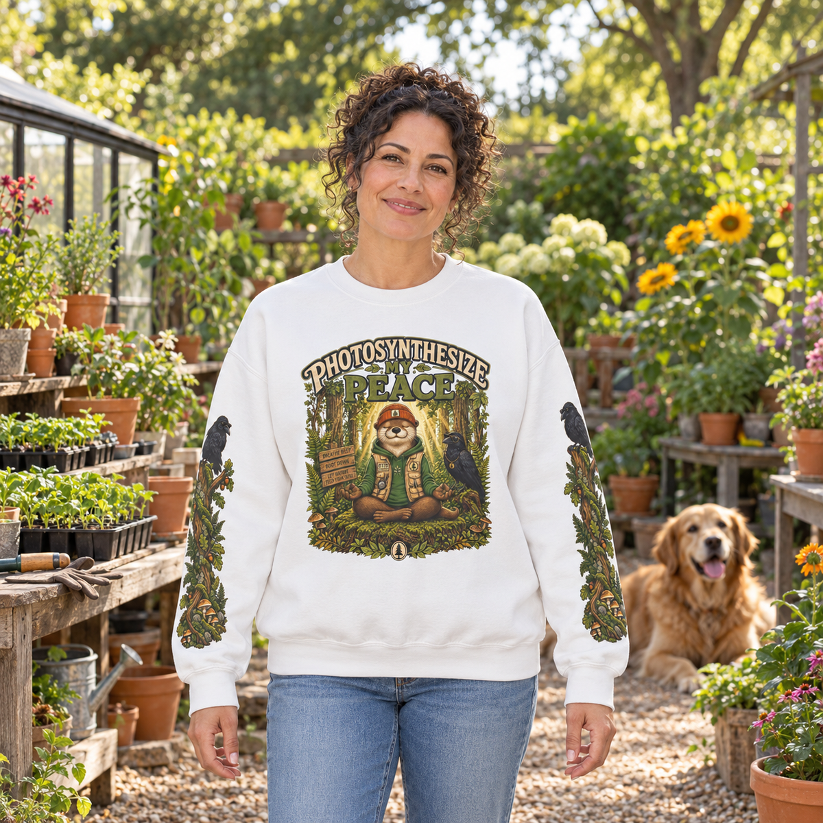 Photosynthesize My Peace Version 5 Sweatshirt