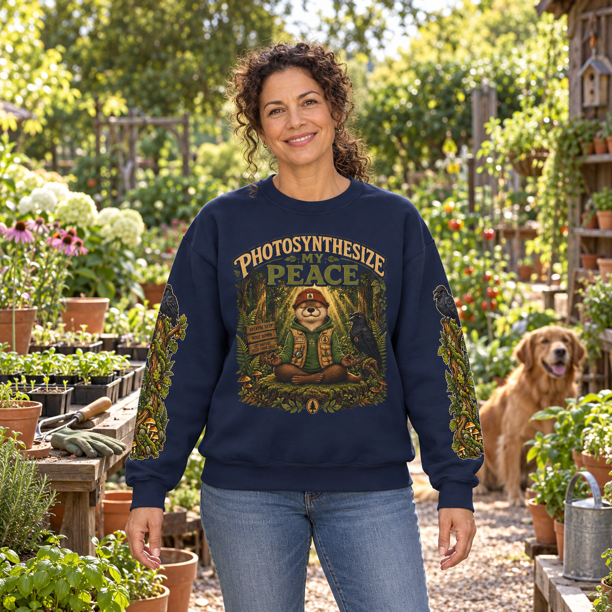 Photosynthesize My Peace Version 5 Sweatshirt