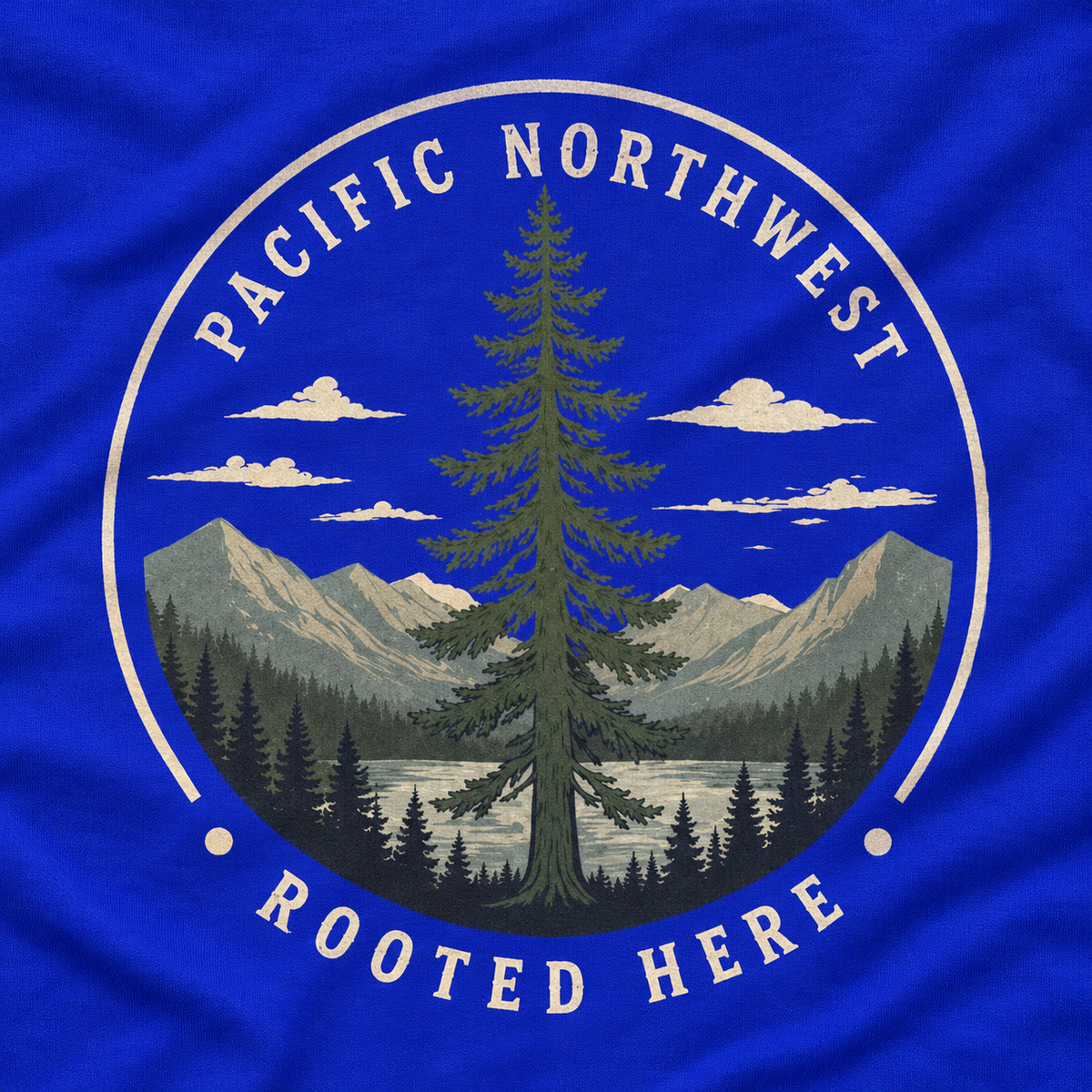 Pacific Northwest Rooted Here Long Sleeve T-Shirt