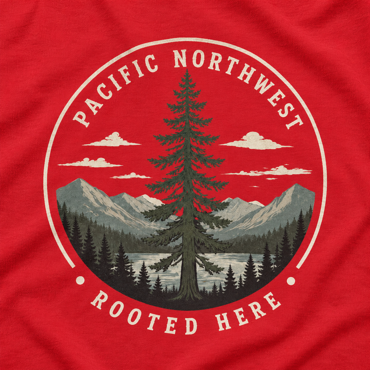 Pacific Northwest Rooted Here Long Sleeve T-Shirt