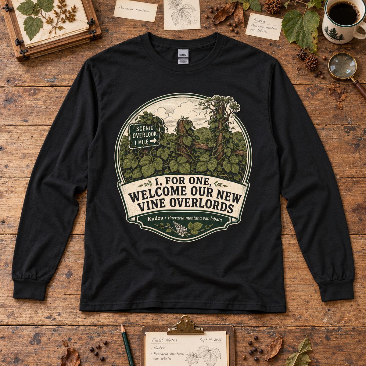 I For One, Welcome Our New Vine Overlords Long Sleeve T-Shirt