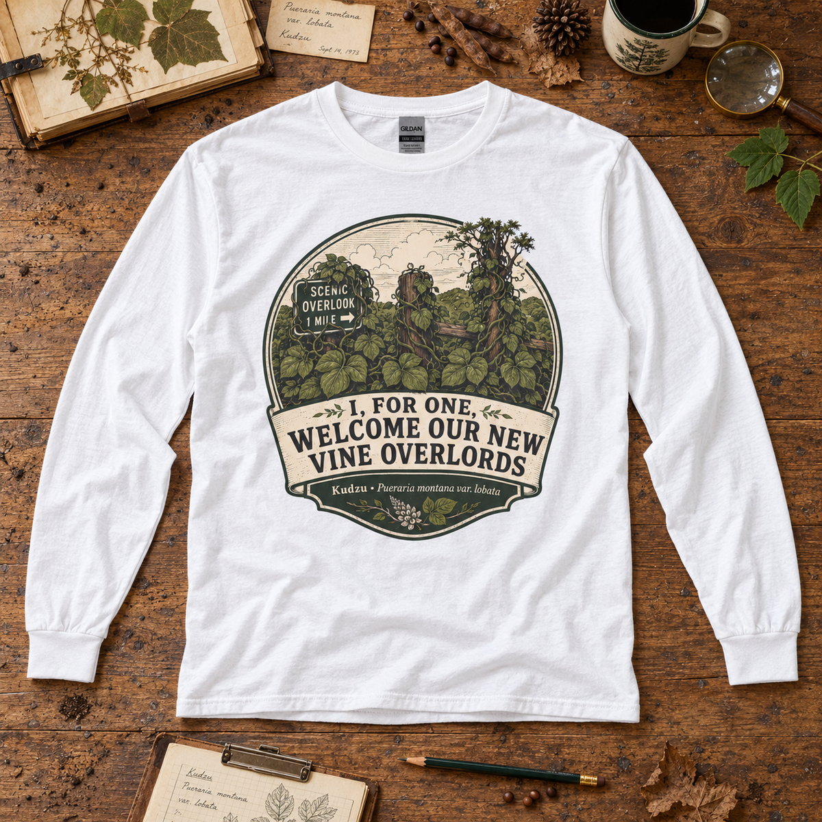 I For One, Welcome Our New Vine Overlords Long Sleeve T-Shirt