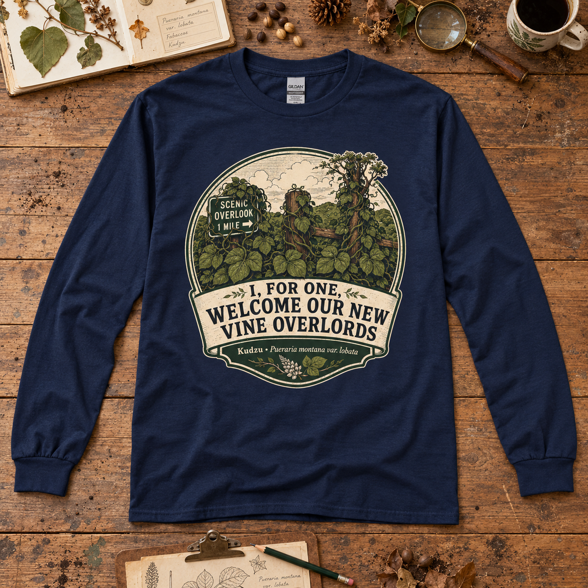 I For One, Welcome Our New Vine Overlords Long Sleeve T-Shirt