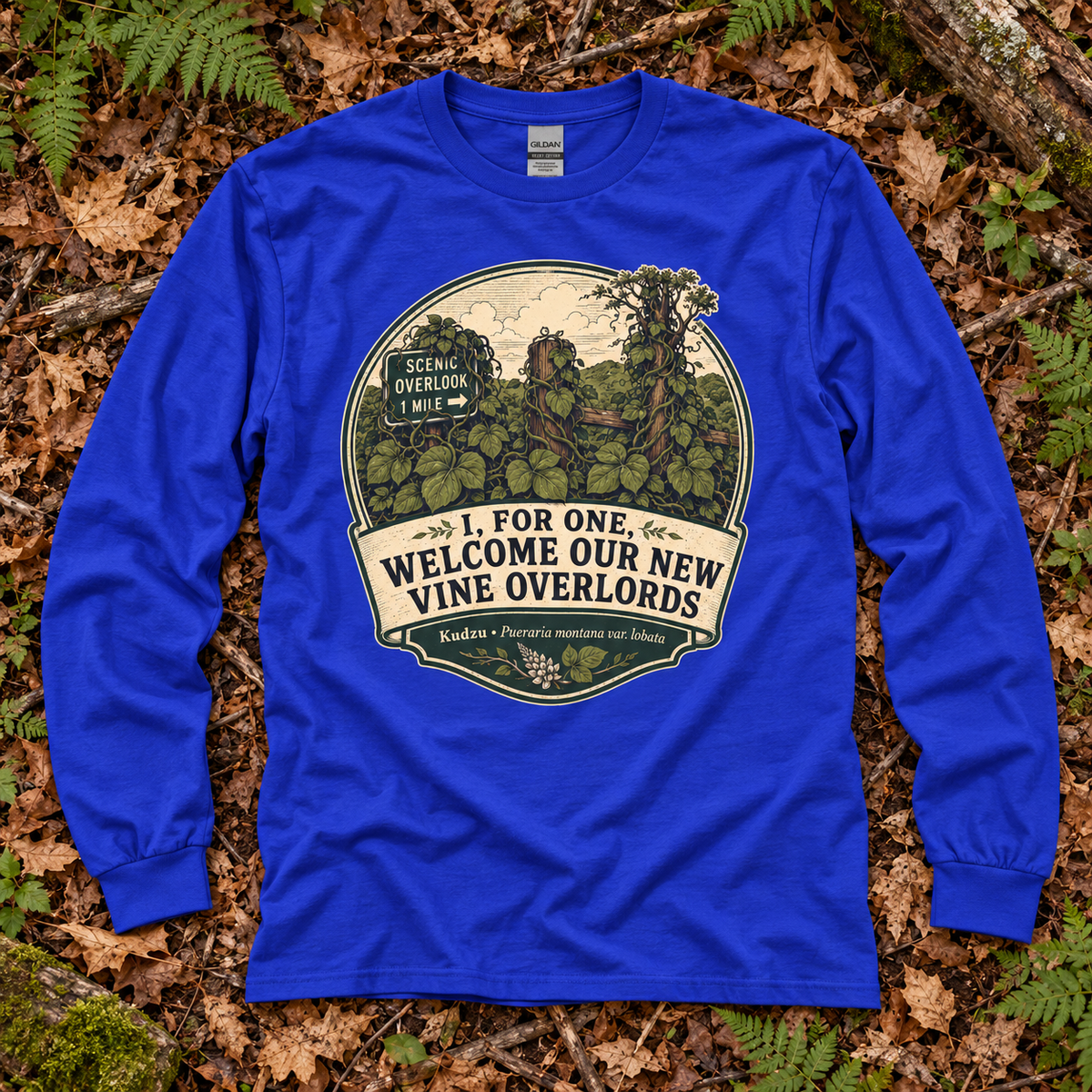 I For One, Welcome Our New Vine Overlords Long Sleeve T-Shirt
