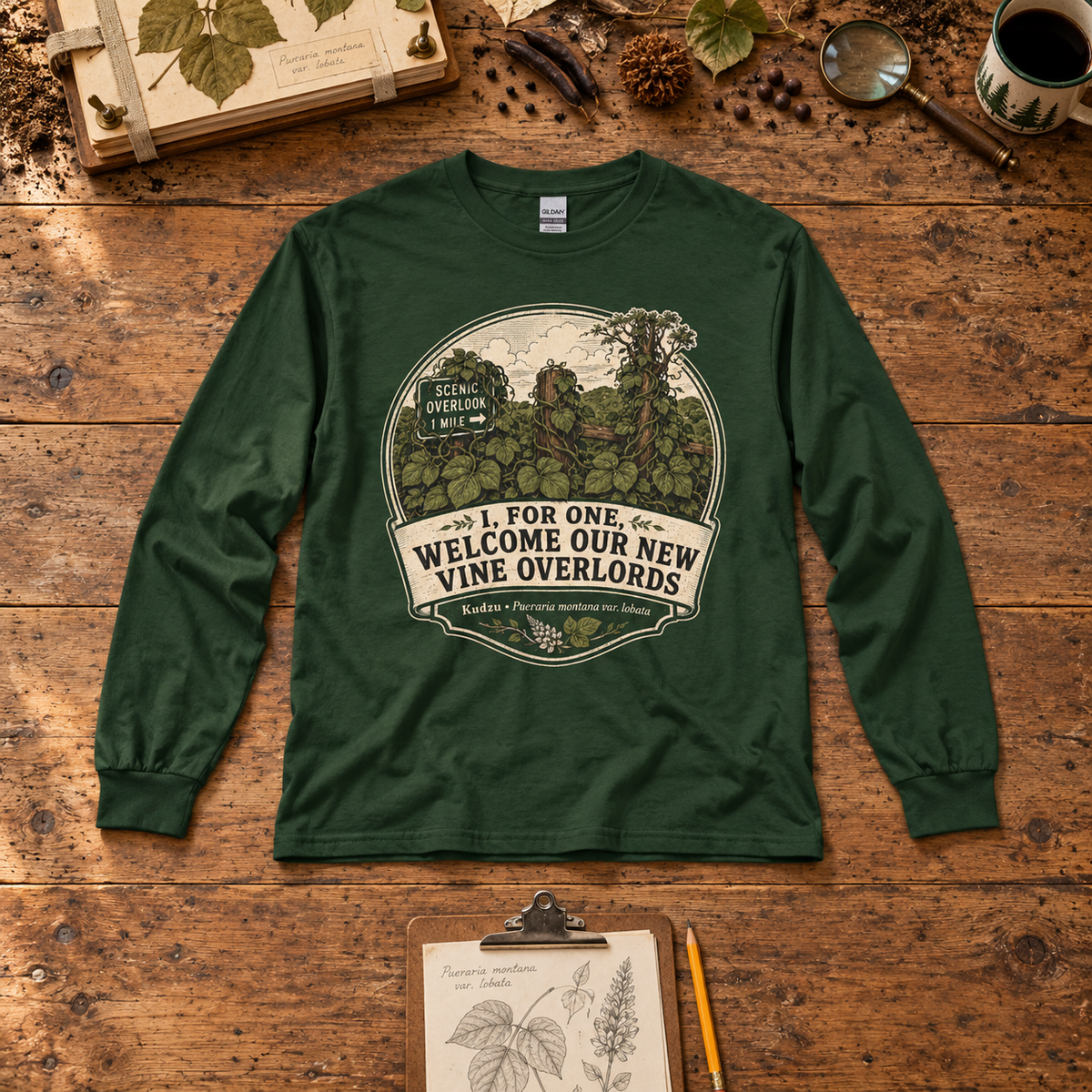 I For One, Welcome Our New Vine Overlords Long Sleeve T-Shirt