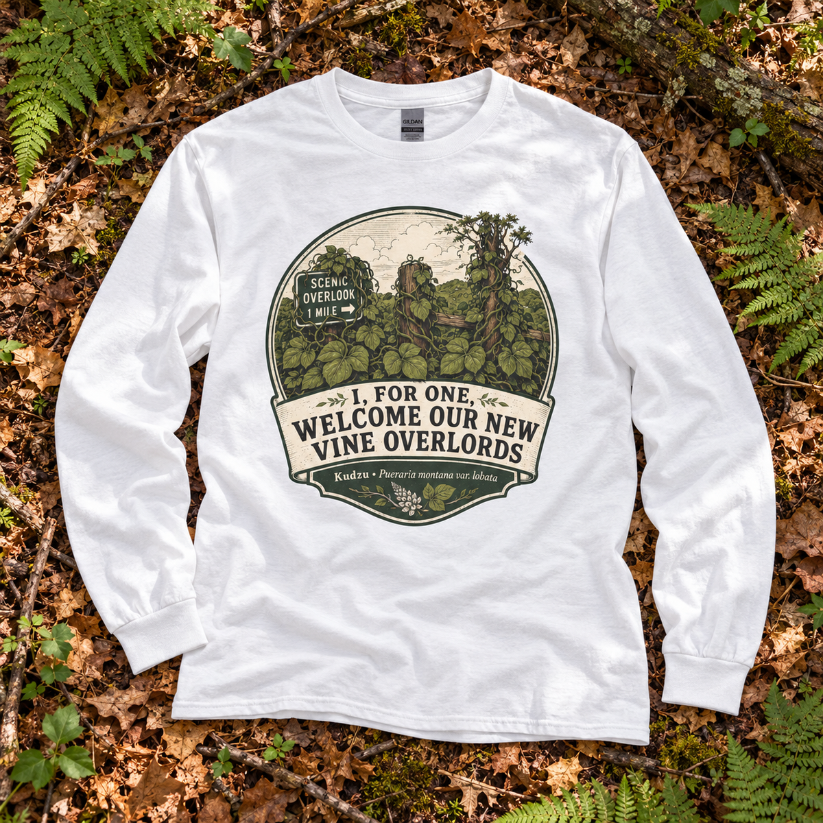 I For One, Welcome Our New Vine Overlords Long Sleeve T-Shirt