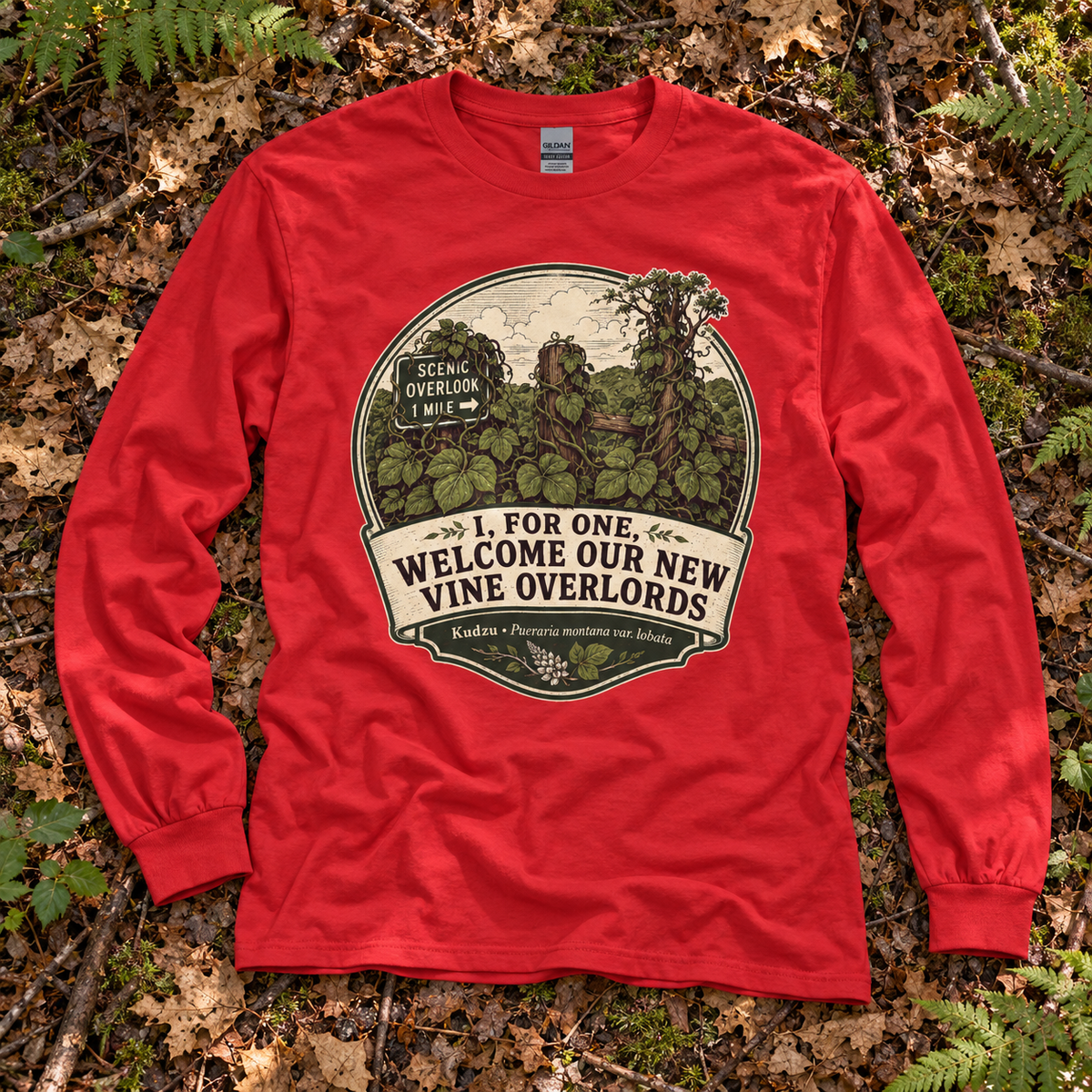 I For One, Welcome Our New Vine Overlords Long Sleeve T-Shirt