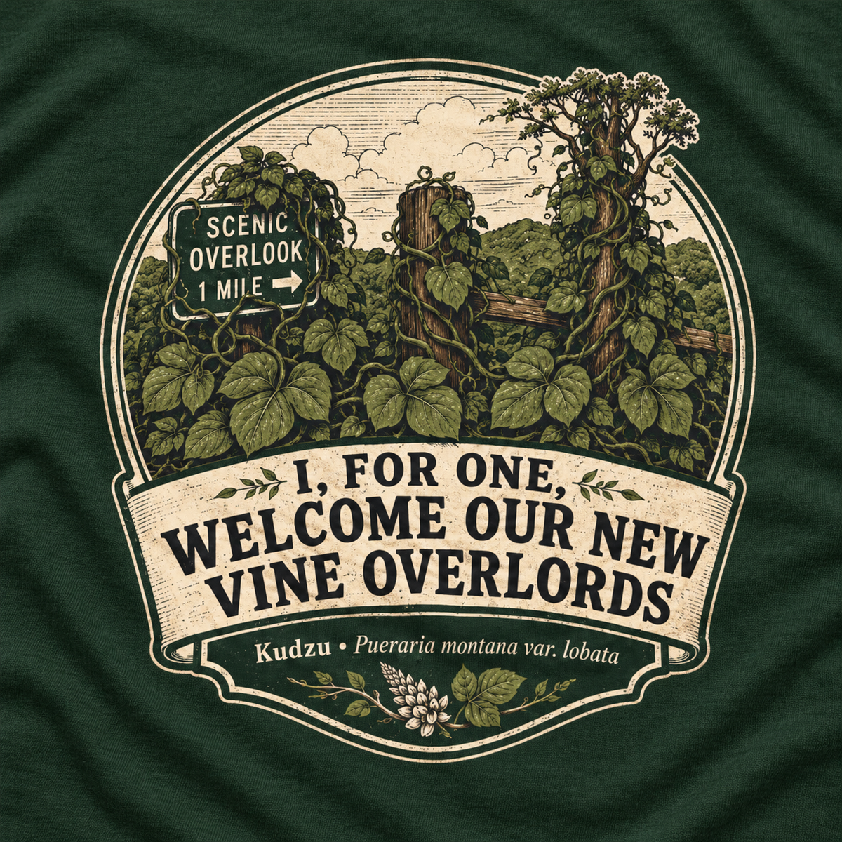 I For One, Welcome Our New Vine Overlords Long Sleeve T-Shirt