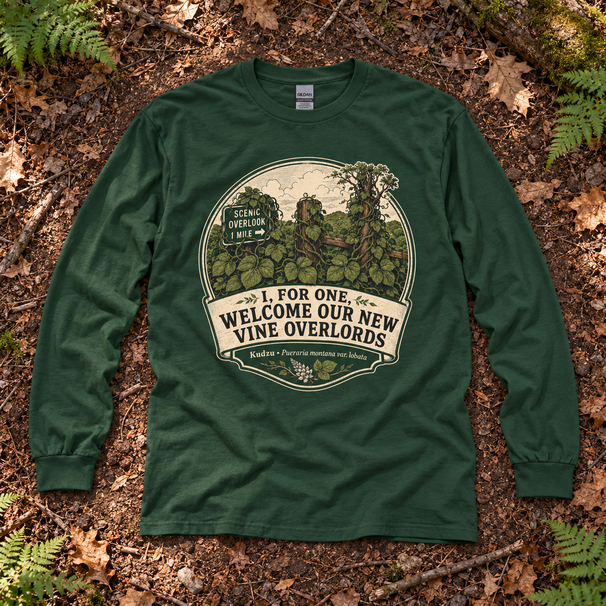 I For One, Welcome Our New Vine Overlords Long Sleeve T-Shirt