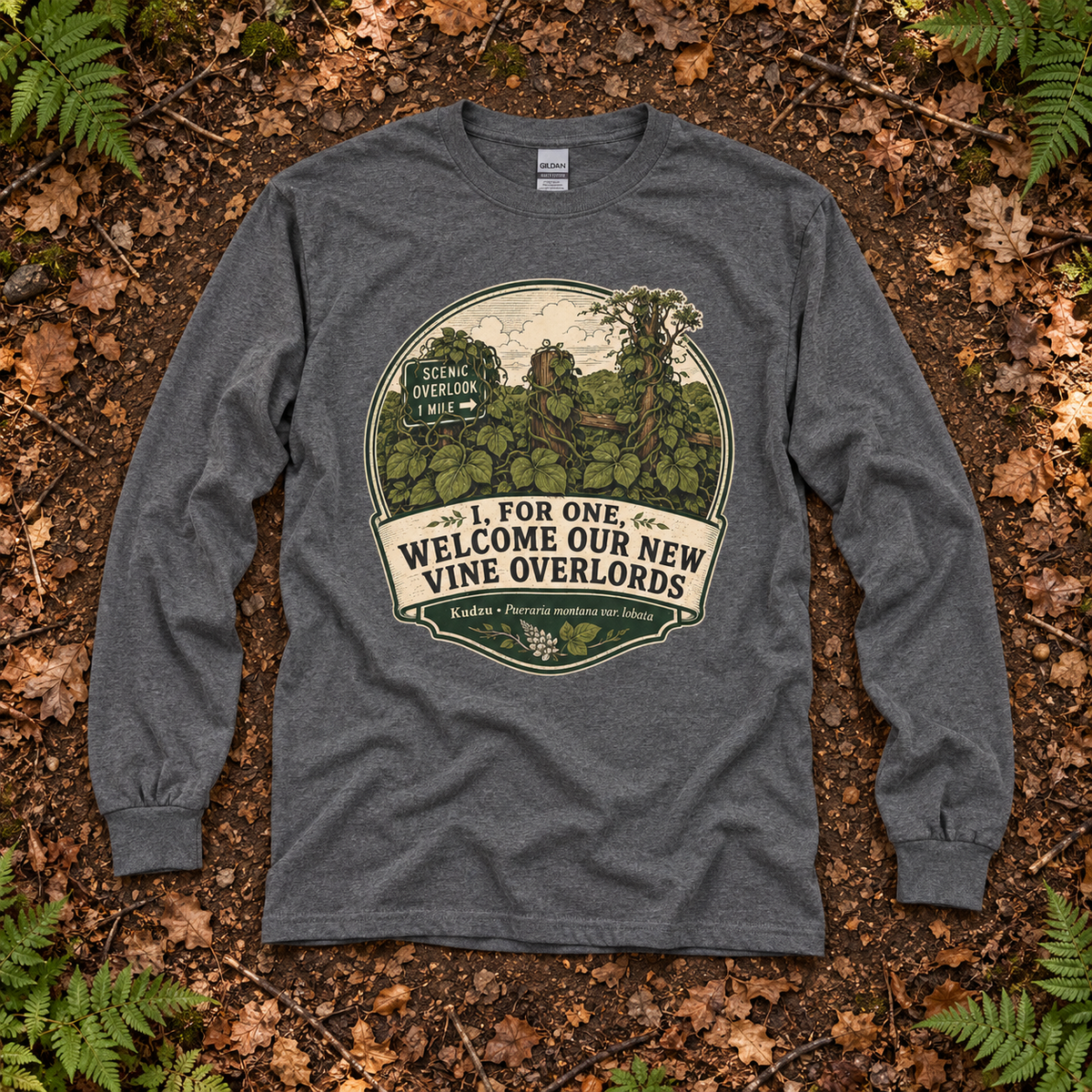 I For One, Welcome Our New Vine Overlords Long Sleeve T-Shirt