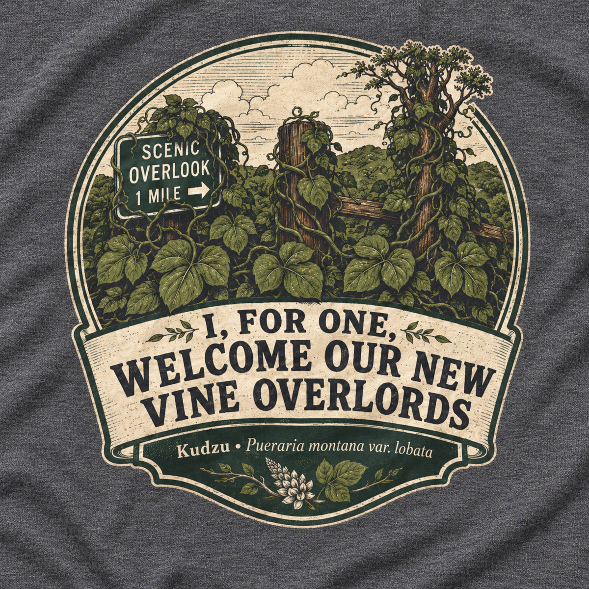 I For One, Welcome Our New Vine Overlords Long Sleeve T-Shirt