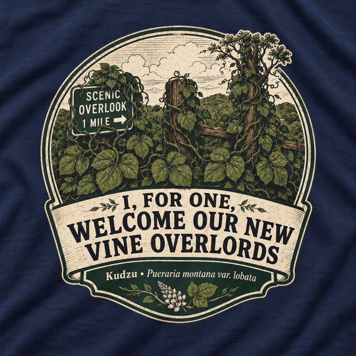 I For One, Welcome Our New Vine Overlords Long Sleeve T-Shirt