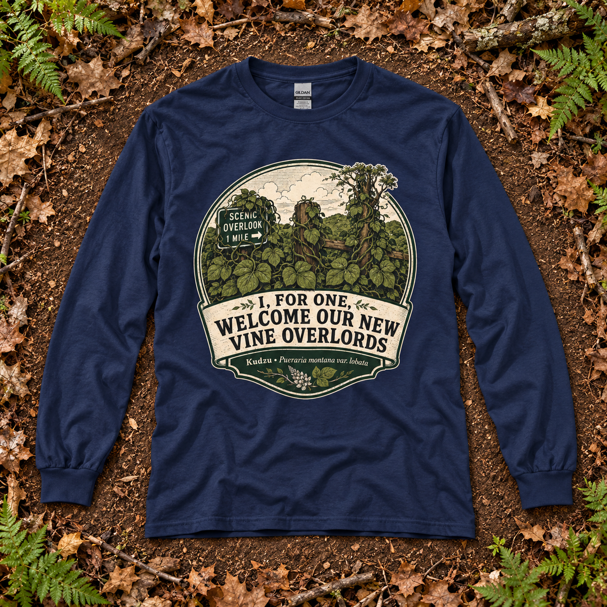 I For One, Welcome Our New Vine Overlords Long Sleeve T-Shirt