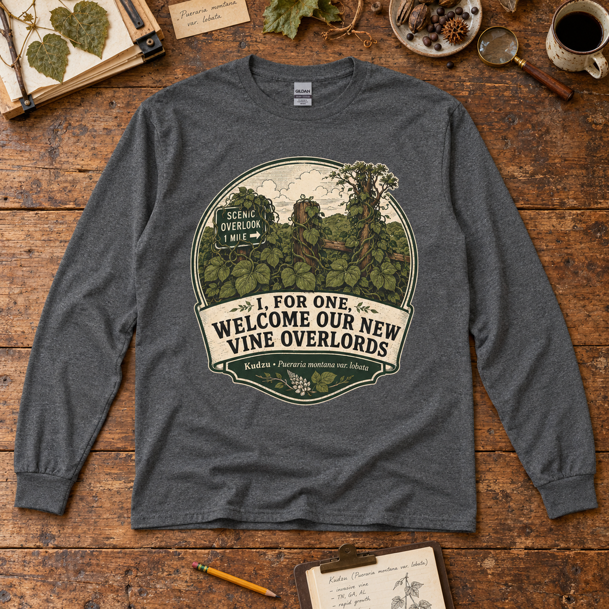 I For One, Welcome Our New Vine Overlords Long Sleeve T-Shirt