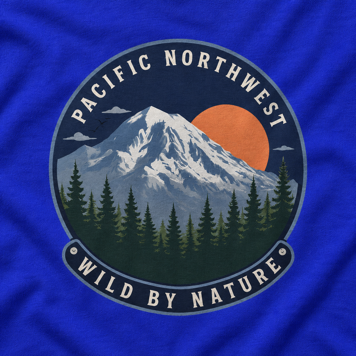 Pacific Northwest Wild by Nature Long Sleeve T-Shirt