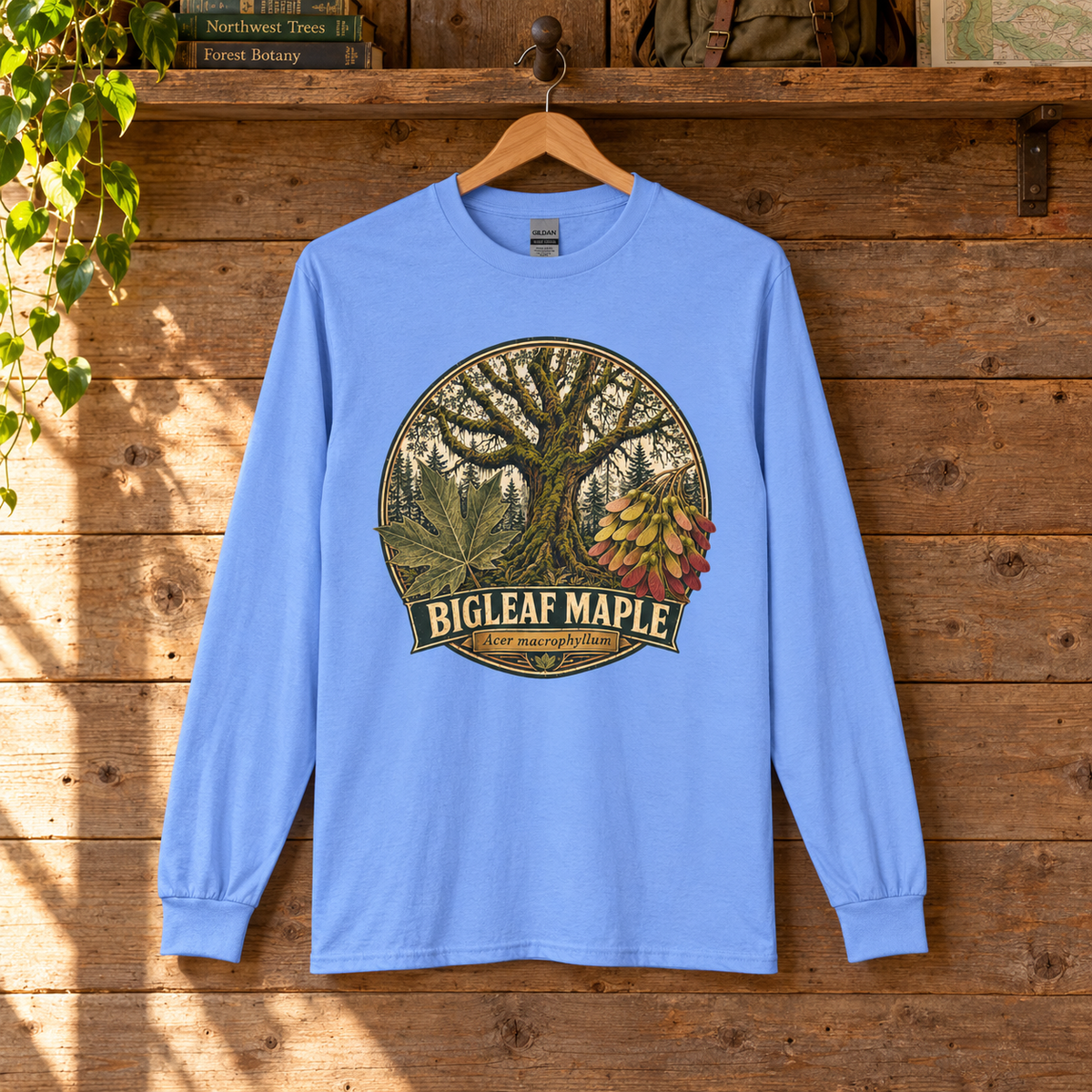 Bigleaf Maple, Acer macrophyllum Long Sleeve T-Shirt