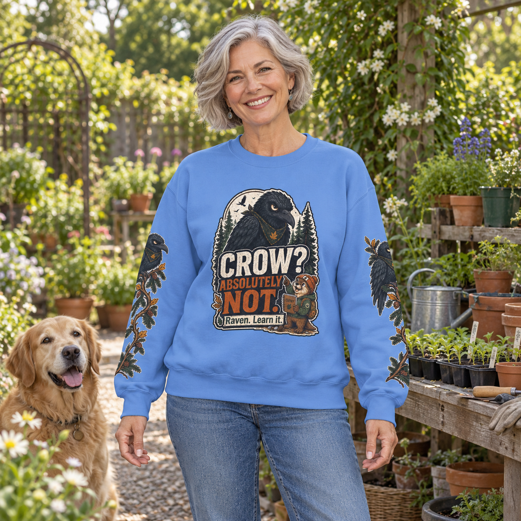 Crow? Absolutely Not Version 1 Sweatshirt