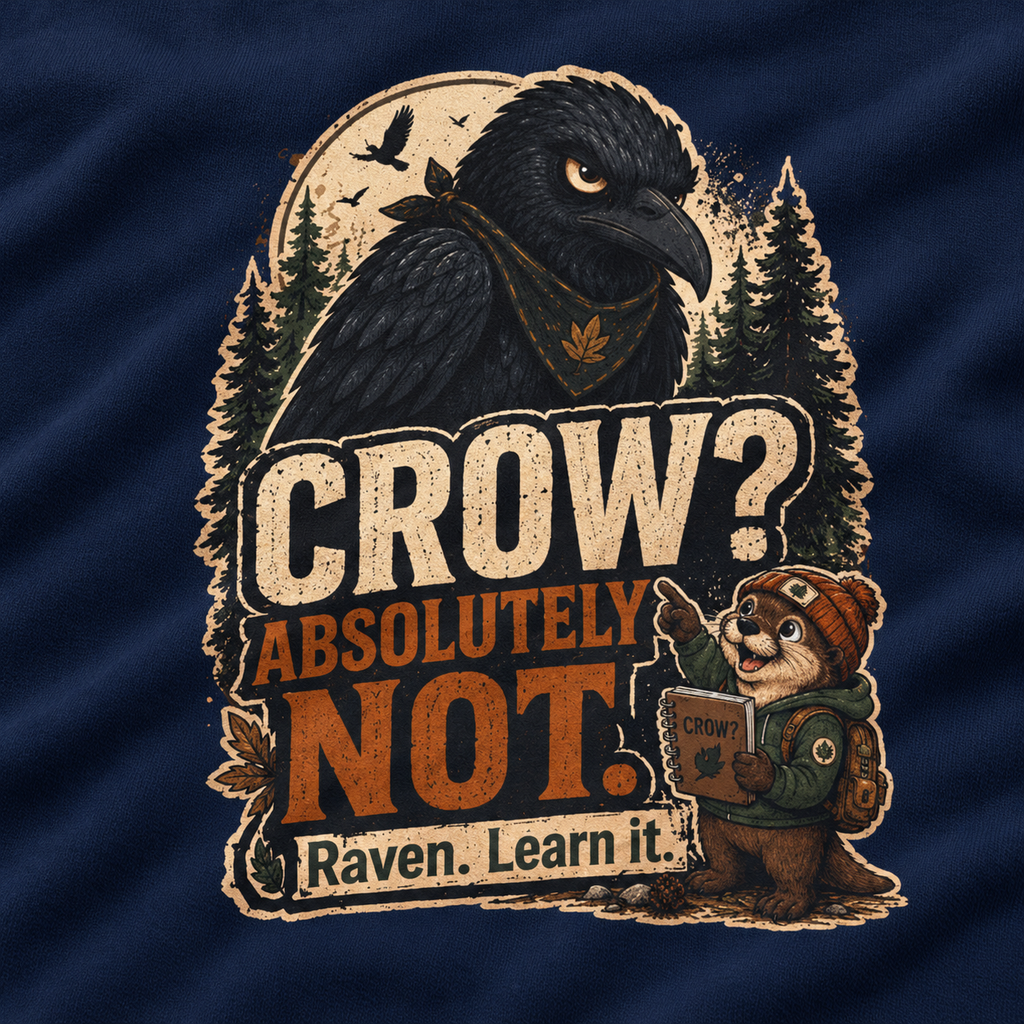Crow? Absolutely Not Version 1 Sweatshirt