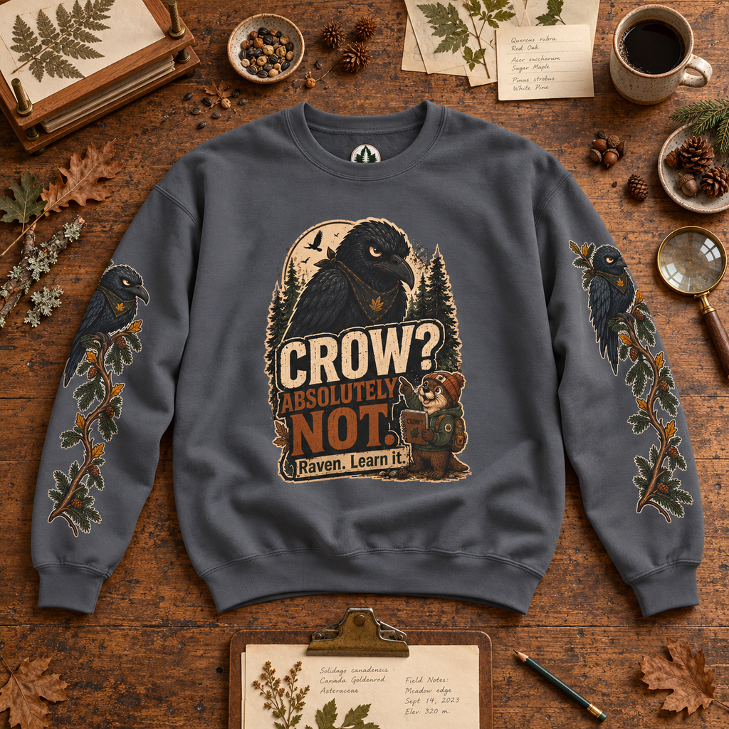 Crow? Absolutely Not Version 1 Sweatshirt