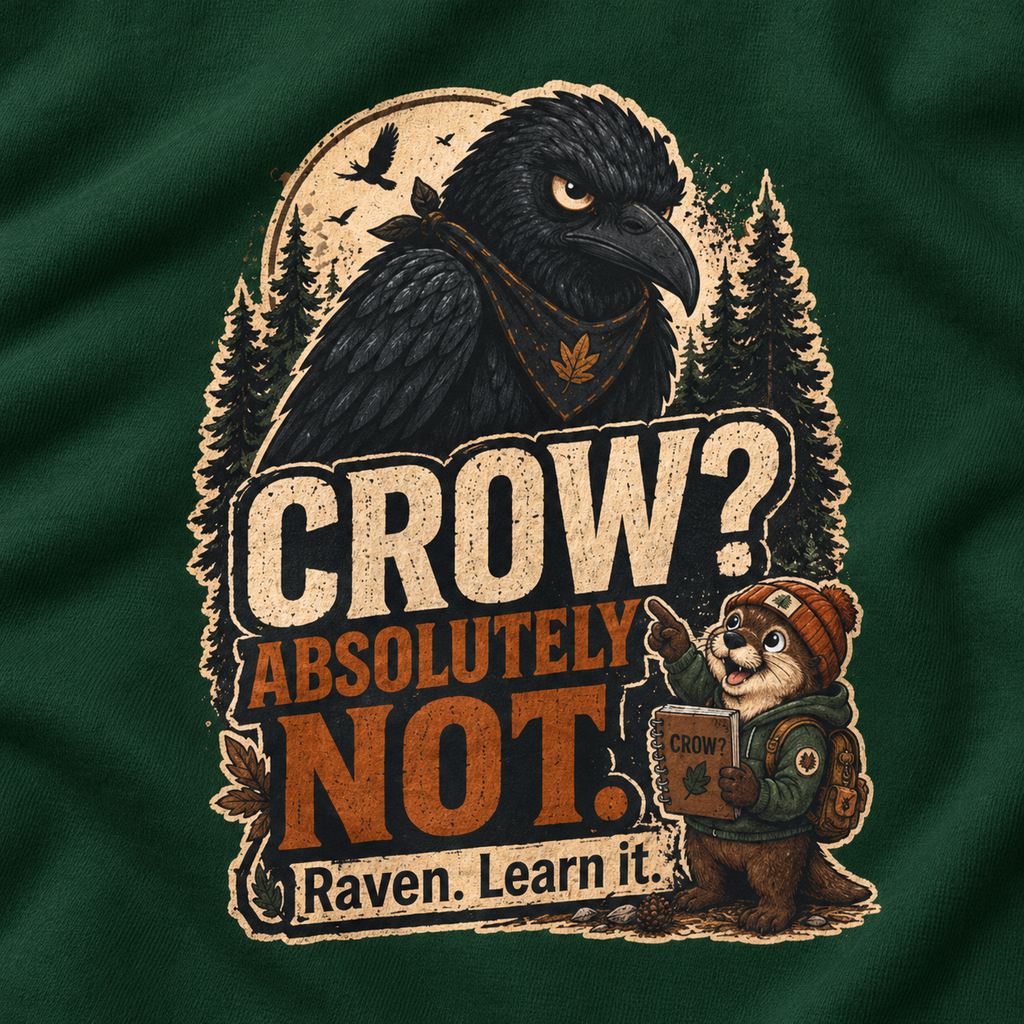 Crow? Absolutely Not Version 1 Sweatshirt