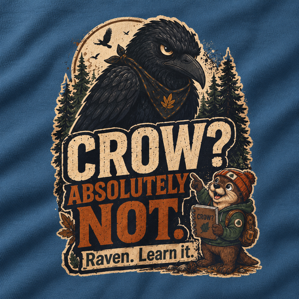 Crow? Absolutely Not Version 1 Sweatshirt