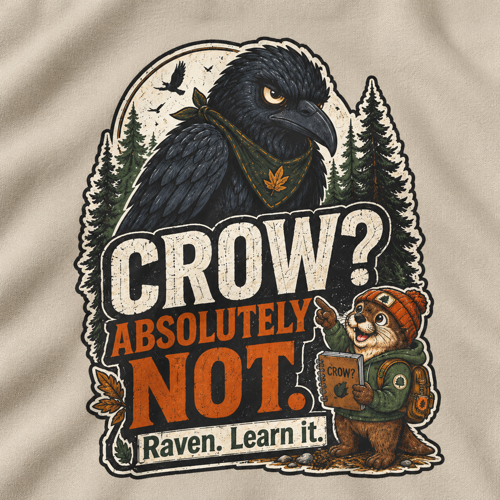 Crow? Absolutely Not Version 1 Sweatshirt
