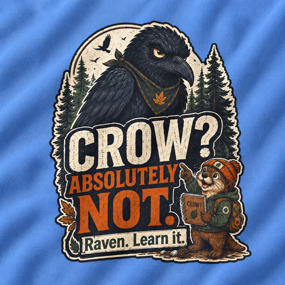 Crow? Absolutely Not Version 1 Sweatshirt