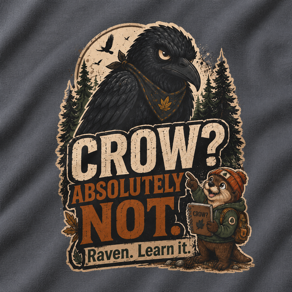Crow? Absolutely Not Version 1 Sweatshirt