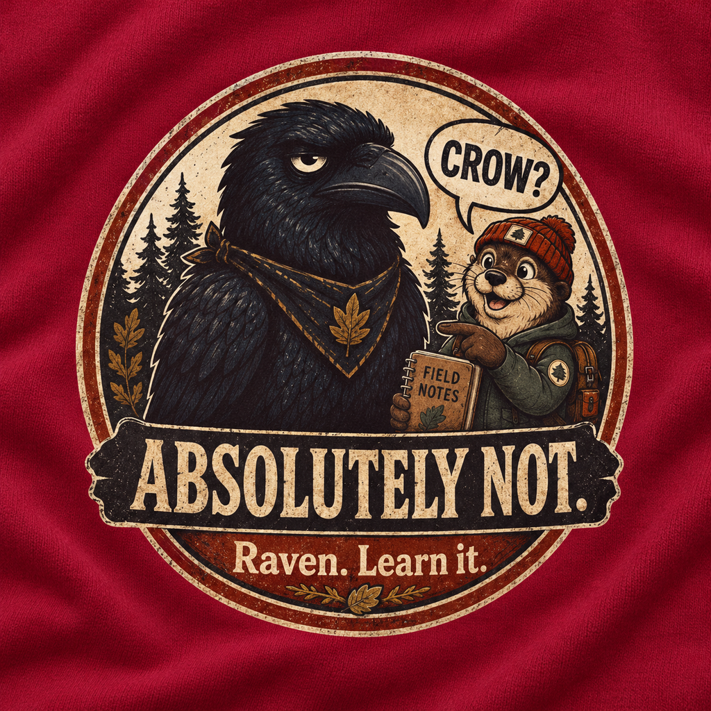 Crow? Absolutely Not Version 2 Sweatshirt
