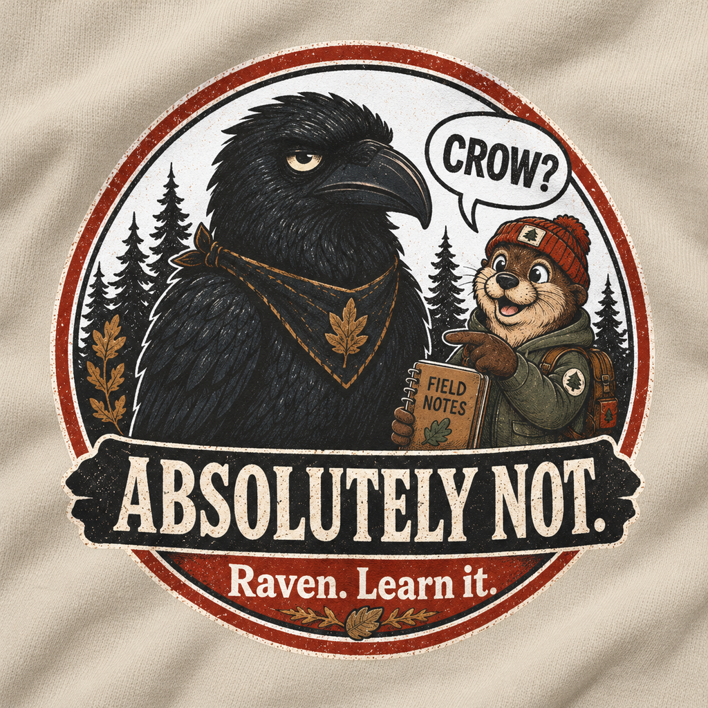 Crow? Absolutely Not Version 2 Sweatshirt