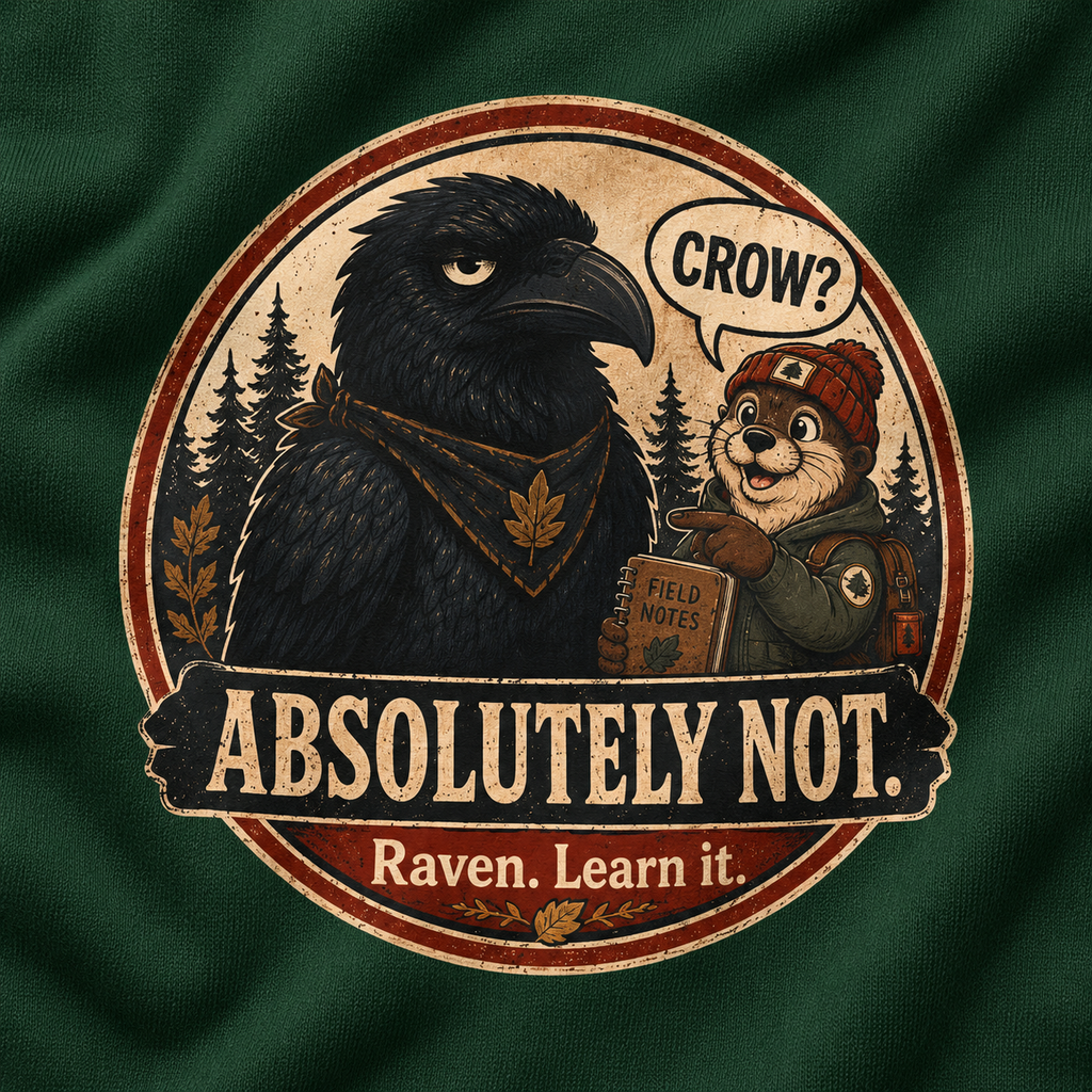 Crow? Absolutely Not Version 2 Sweatshirt