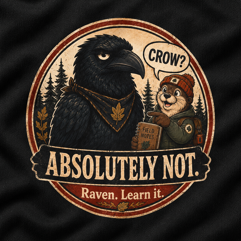 Crow? Absolutely Not Version 2 Sweatshirt